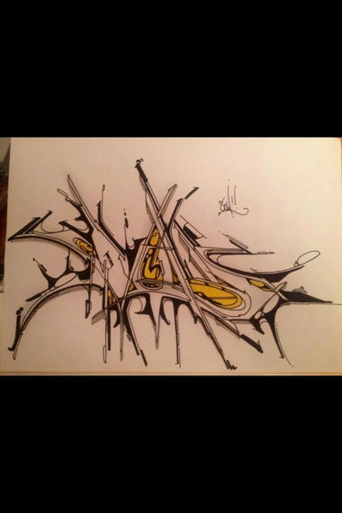 Graffiti Sketch - Photo by Zwerg