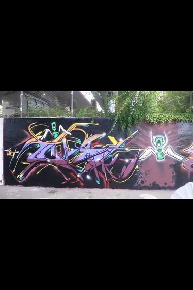 Graffiti Wall - Photo by Zwerg