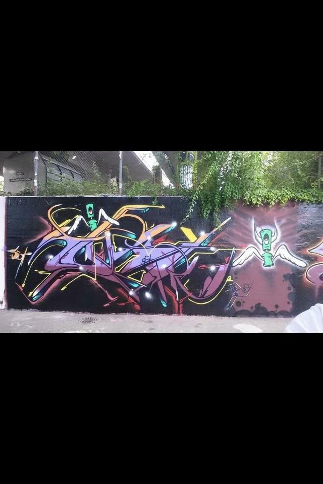 Graffiti Wall - Photo by Zwerg