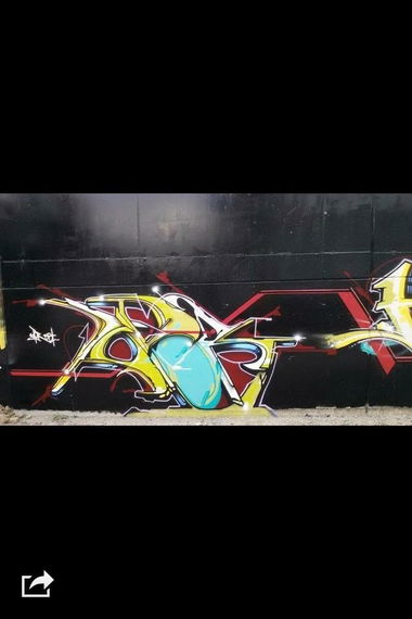 Graffiti Wall - Photo by Zwerg