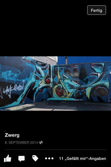 Graffiti Wall - Photo by Zwerg