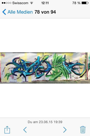 Graffiti Wall - Photo by Zwerg