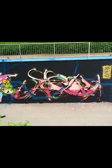 Graffiti Wall - Photo by Zwerg