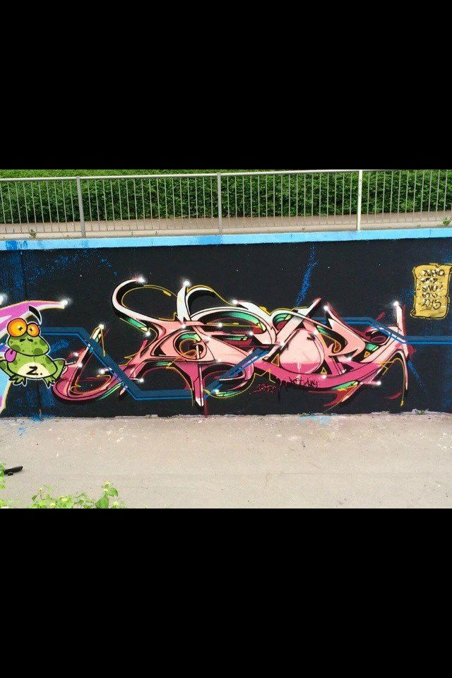 Graffiti Wall - Photo by Zwerg