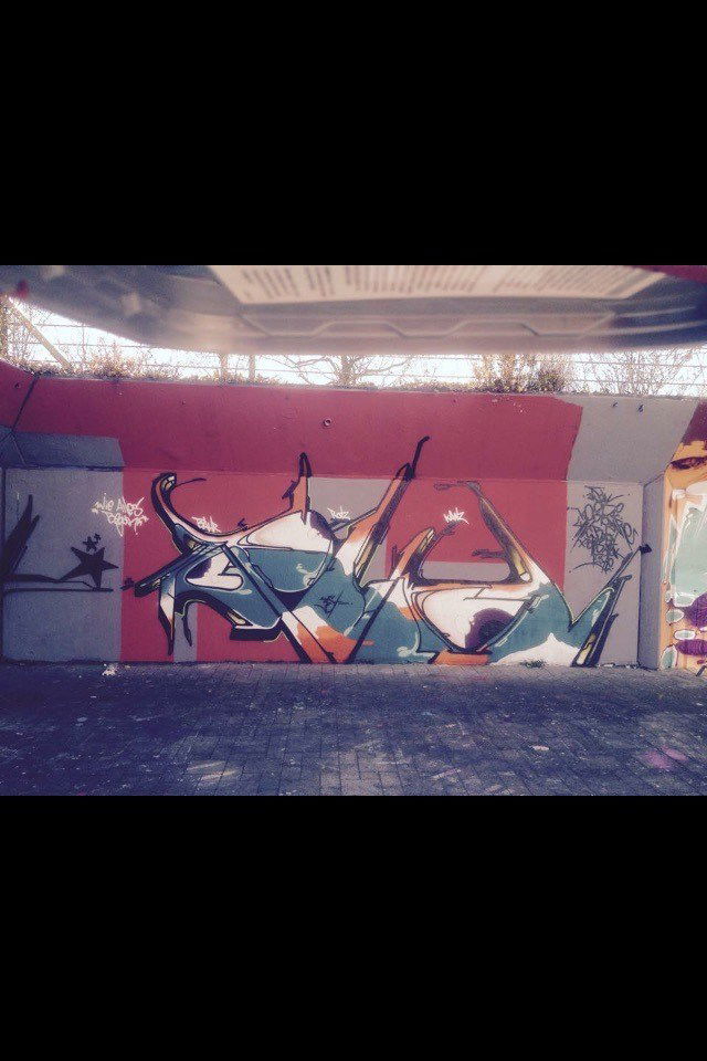 Graffiti Wall - Photo by Zwerg