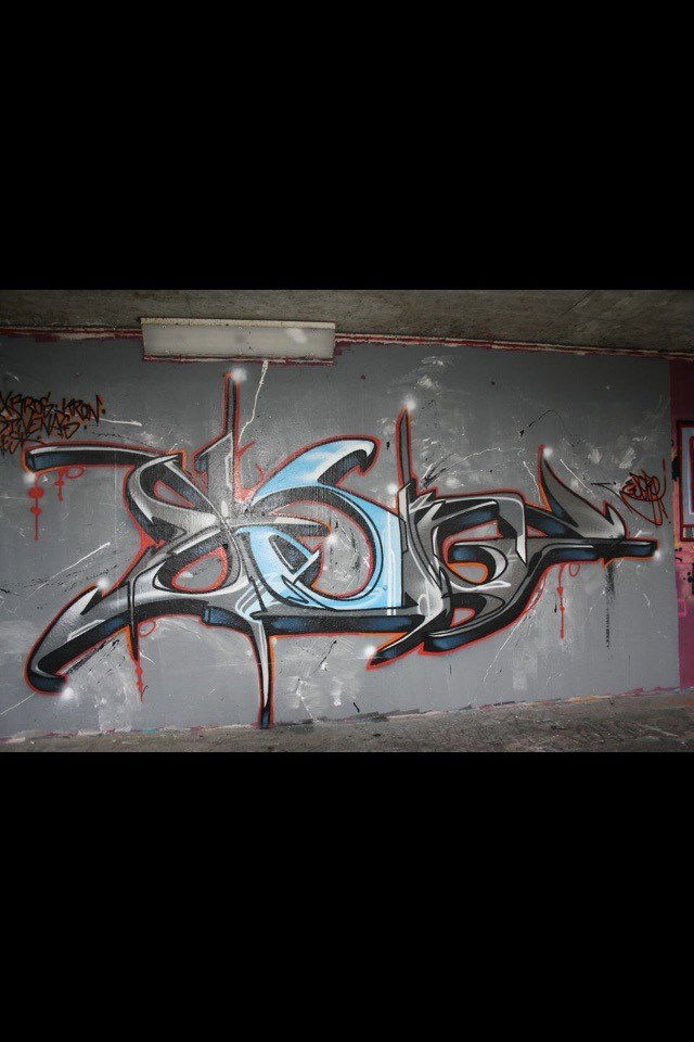 Graffiti Wall - Photo by Zwerg