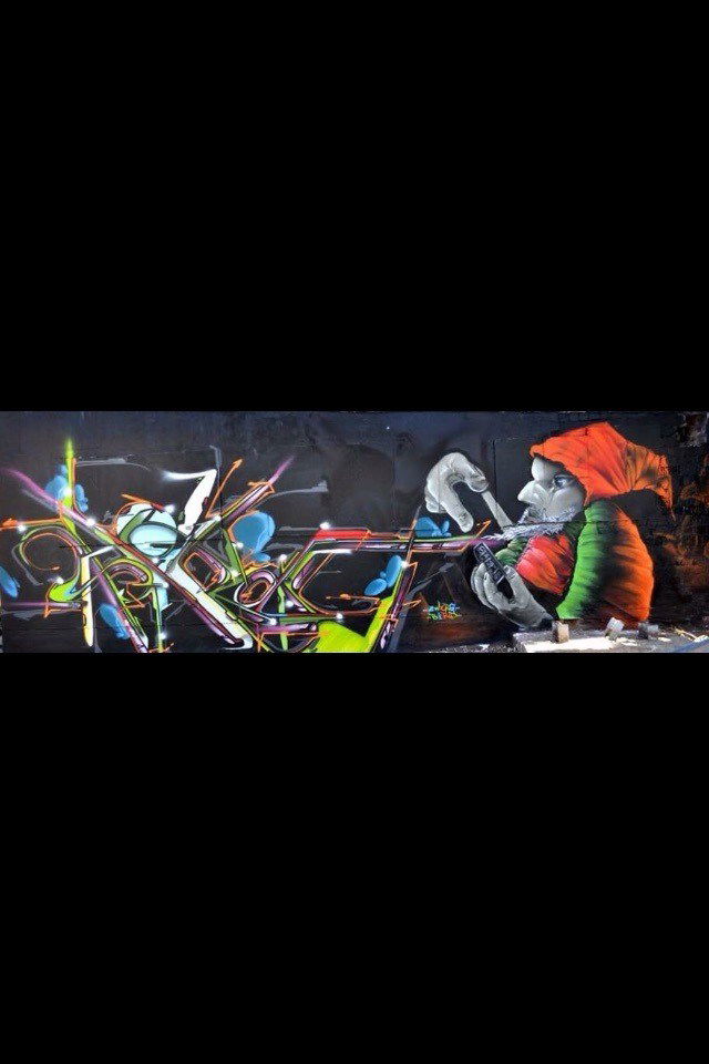 Graffiti Wall - Photo by Zwerg