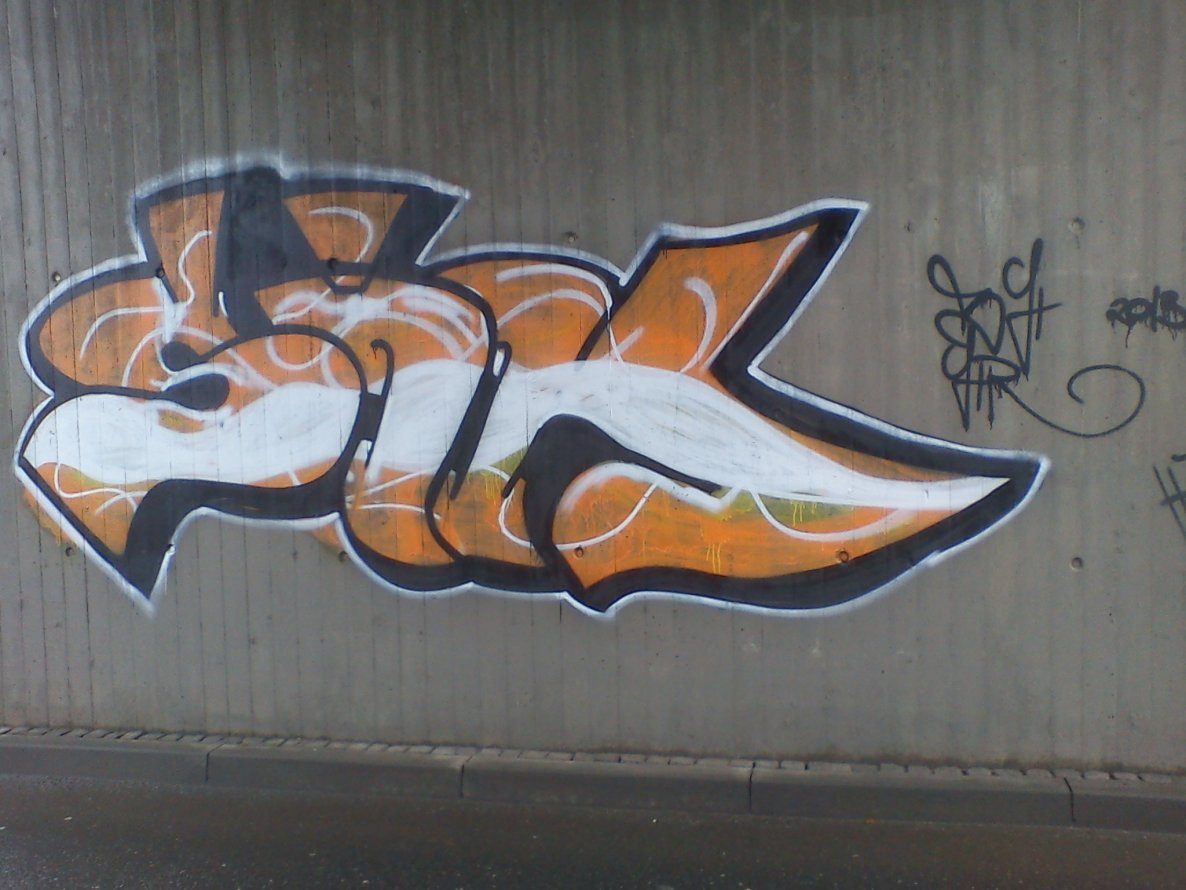 Graffiti Bombing - Photo by Zwiespalt - Sik, one (2013)