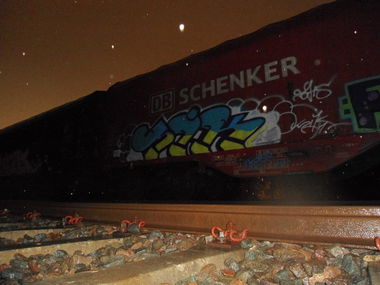 Graffiti Train - Photo by Zwiespalt - WINTER (2012)