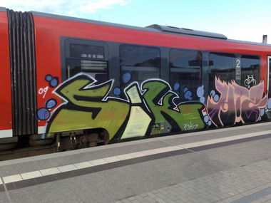 Graffiti Wall - Photo by Zwiespalt - SIK, HTZ (2009)