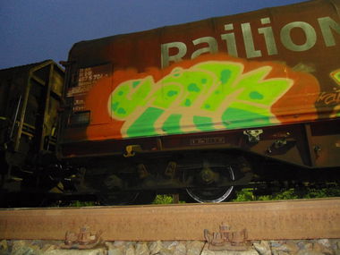Graffiti Train - Photo by Zwiespalt - SIK (2012)