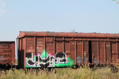 Graffiti Train - Photo by Zyme - ugm, zime (2016)