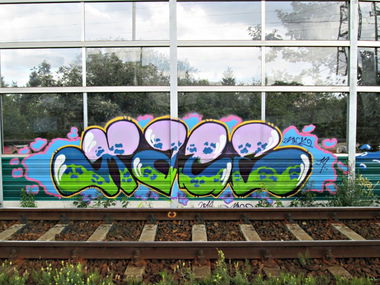 Graffiti Bombing - Photo by _Maceroners_ (2014)