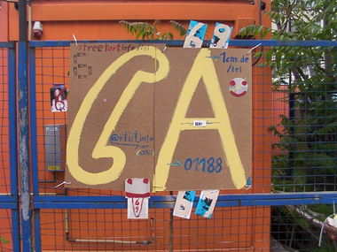 Graffiti Street Art - Photo by a - streetART, @SeX (2003)