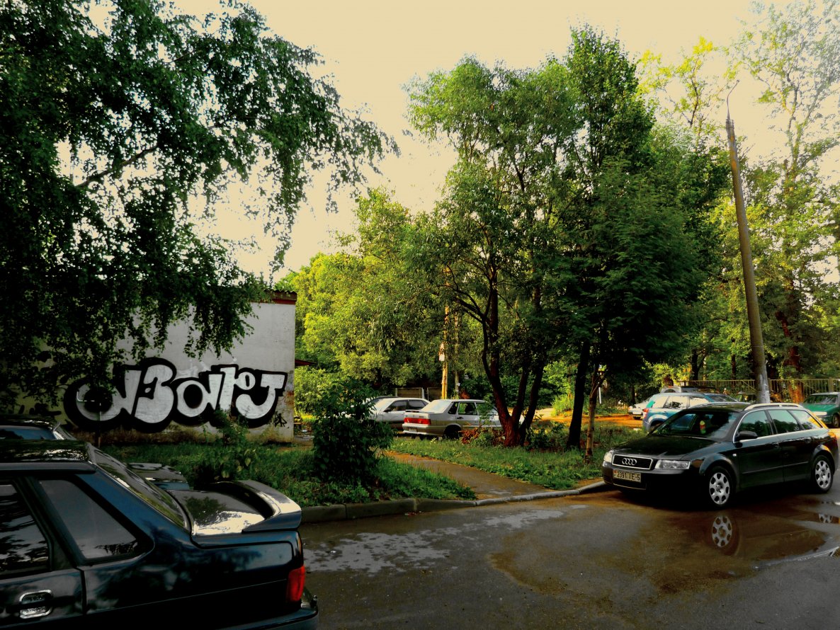 Graffiti Bombing in Smolensk - Photo by a3aRt (2013)