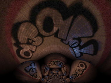 Graffiti Bombing in Smolensk - Photo by a3aRt (2012)