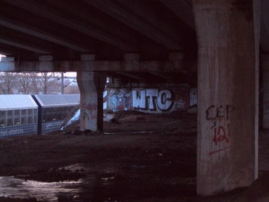 Graffiti Bombing in Smolensk - Photo by a3aRt (2011)