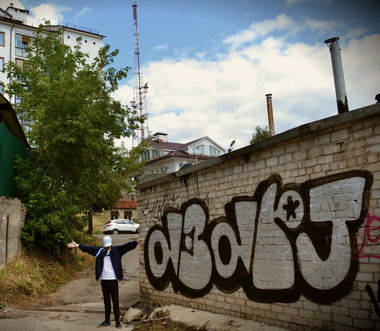 Graffiti Bombing in Smolensk - Photo by a3aRt