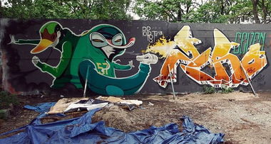 Graffiti Wall - Photo by aPoprostu - Zero7, Poprostu (2013)
