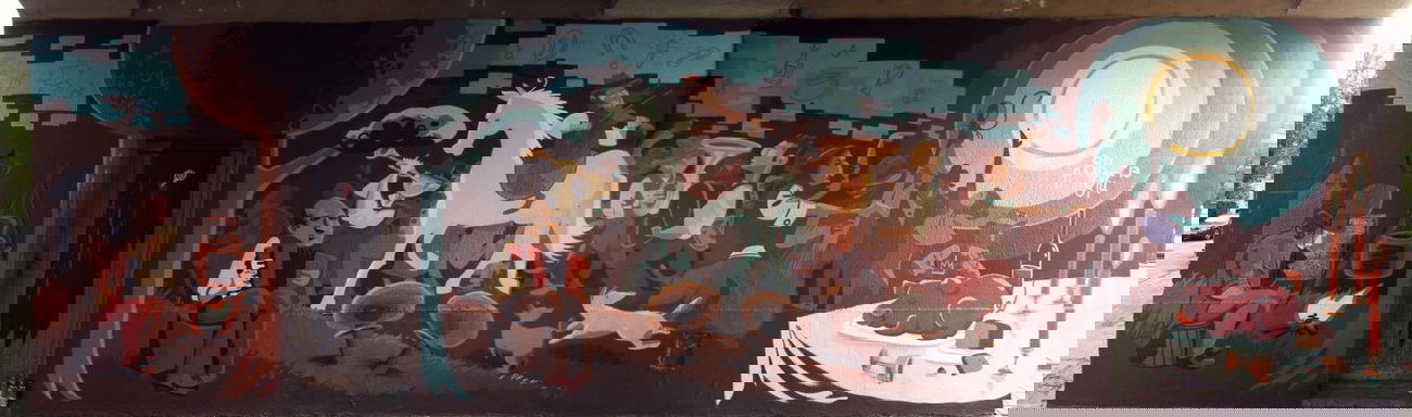 Graffiti Wall - Photo by aPoprostu - gypsys, Poprostu, G?ogówsTREEtJAM (2013)