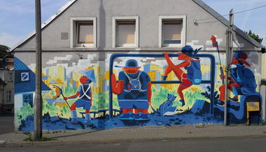 Graffiti Wall - Photo by aPoprostu - Bydgoszcz, aPopostu (2014)