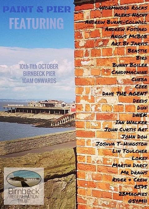 Graffiti Street Art in United Kingdom - Photo by aaronwsm - @aaronwsm (2015)