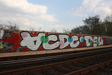 Graffiti Bombing - Photo by abenteuerclub - dsu, abenteuerclub, acdc