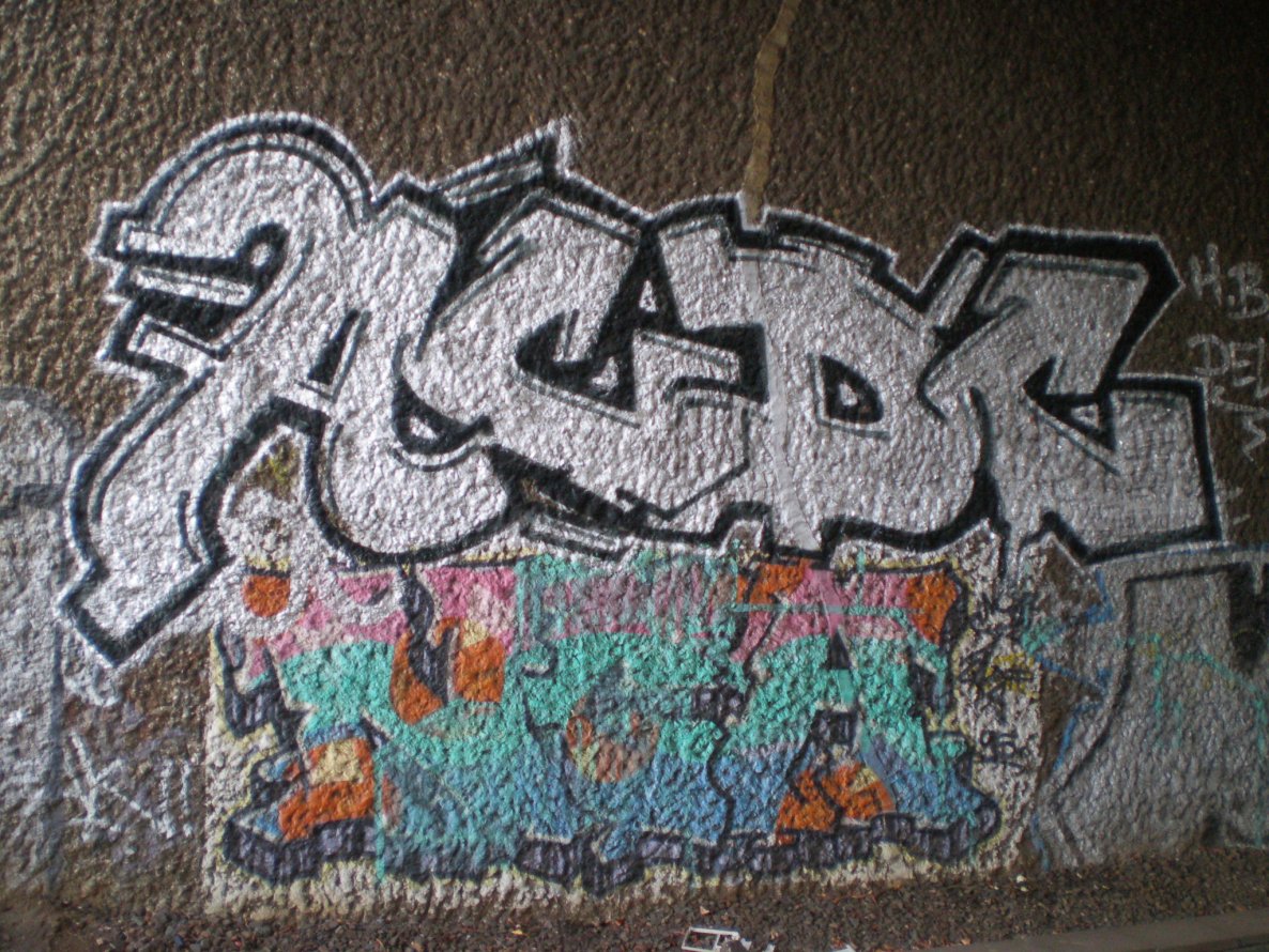Graffiti Bombing - Photo by abenteuerclub - abenteuerclub, acdc, 1343