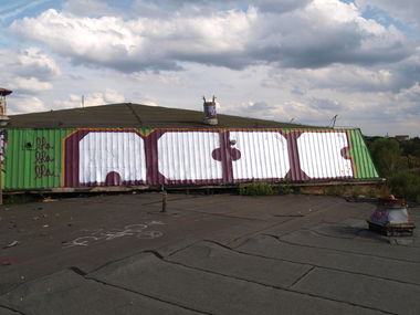 Graffiti Bombing - Photo by abenteuerclub - acdc, abenteuerclub, 1343