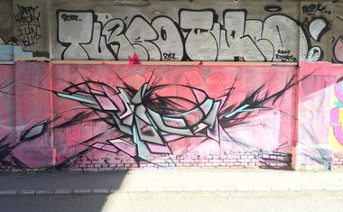 Graffiti Wall - Photo by abra - ábra, ohk