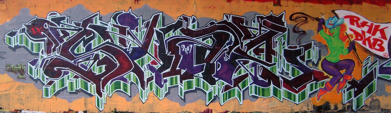 Graffiti Wall - Photo by acabness (2012)