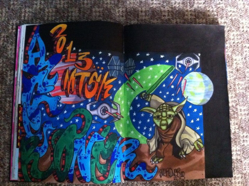 Graffiti Sketch - Photo by acergraffiti (2013)