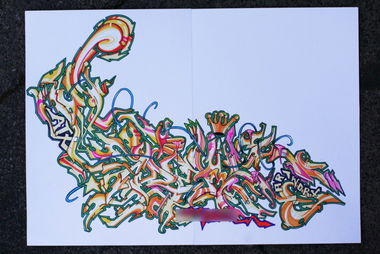 Graffiti Sketch - Photo by adem76