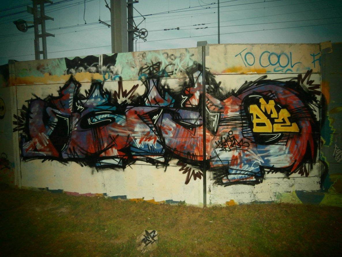 Graffiti Wall in Budapest - Photo by aeroe