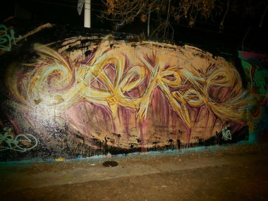 Graffiti Wall in Budapest - Photo by aeroe