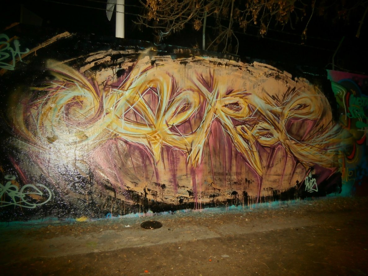 Graffiti Wall in Budapest - Photo by aeroe