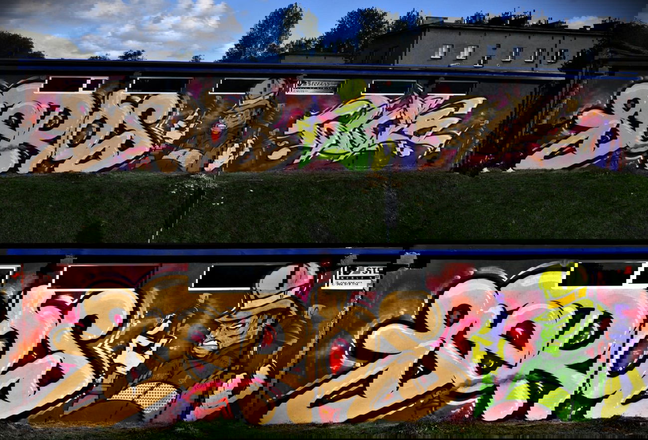 Graffiti Wall - Photo by aeros - aeros, tempz, over (2013)