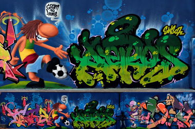 Graffiti Wall - Photo by aeros - aeros, szwedzki, kupsok (2013)