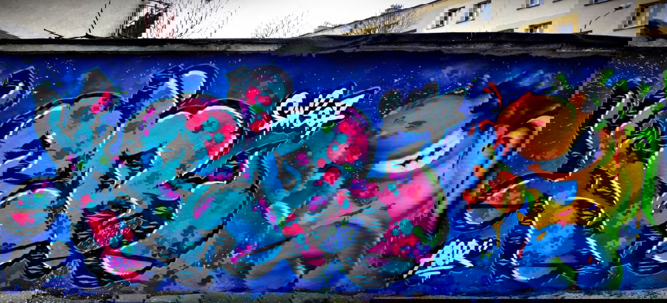 Graffiti Wall in Katowice - Photo by aeros - aer, aeros, sw307 (2014)