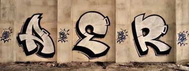 Graffiti Wall - Photo by aeros - aer, sw307 (2014)