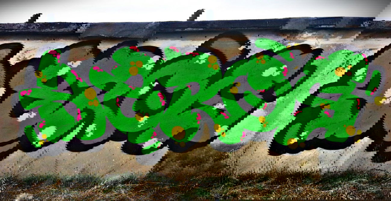 Graffiti Wall in Chorzow - Photo by aeros - aeros, sw307 (2014)