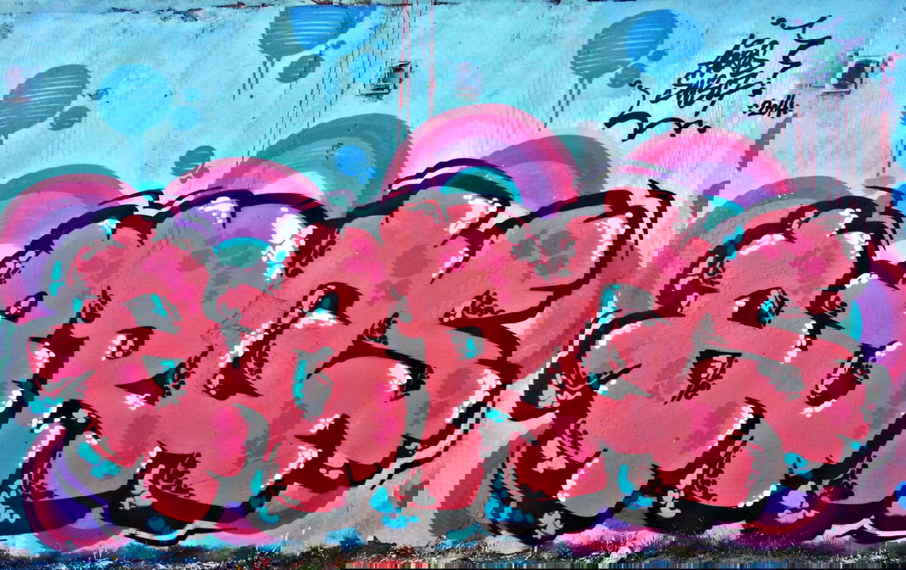 Graffiti Wall - Photo by aeros - aer, sw307, 307 (2014)