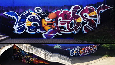 Graffiti Street Art - Photo by aeros - aeros, szwedzki, sw307 (2014)