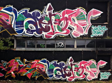Graffiti Wall - Photo by aeros - ower1, sw307, aeros307 (2014)
