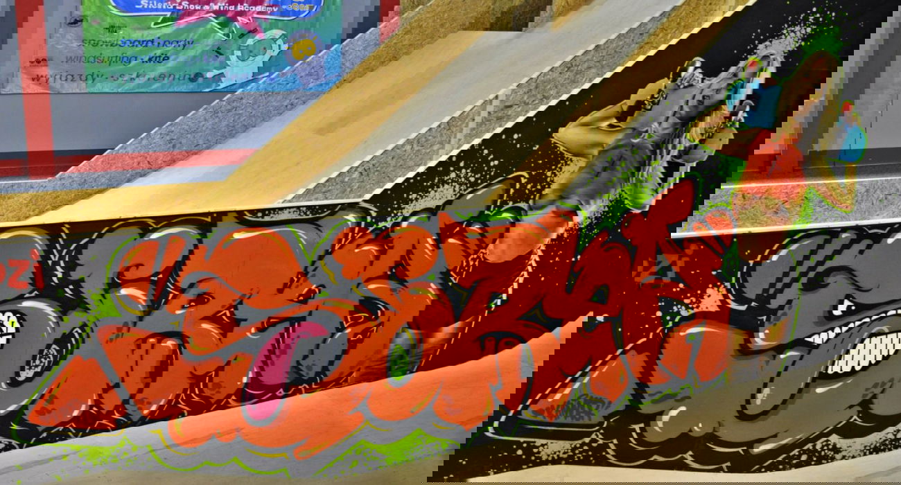 Graffiti Wall in Chorzów - Photo by aeros - sorea, aeros, sw307 (2015)