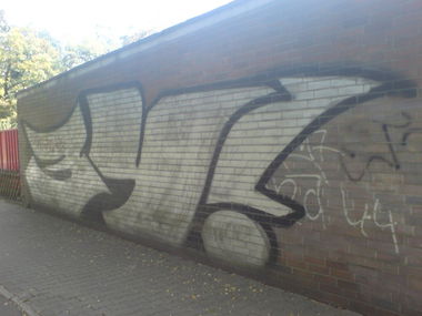 Graffiti Bombing in Berlin - Photo by aerosol - 34, berlin