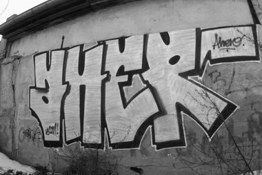 Graffiti Wall - Photo by ahers - ahers, hsm, inowroc?aw (2013)