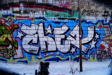 Graffiti Wall - Photo by ahers