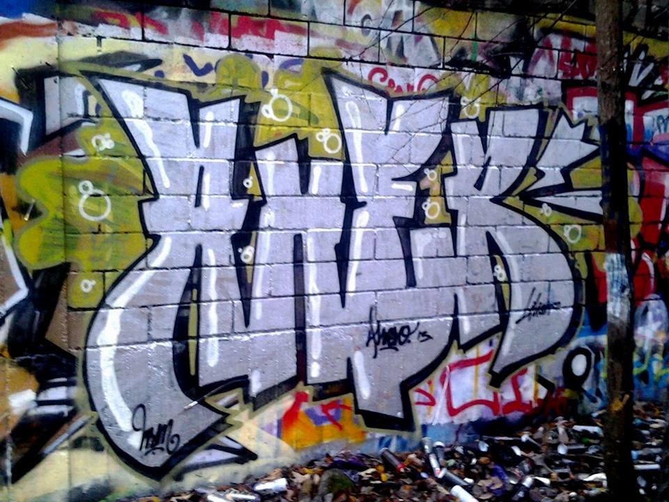 Graffiti Wall - Photo by ahers - ragsved, stockholm (2013)