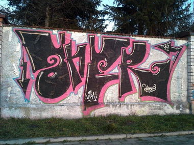 Graffiti Wall - Photo by ahers (2014)